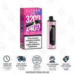 Load image into Gallery viewer, Pink Edition Elf Bar 4 in 1 3200 Puffs Prefilled Pod Kit
