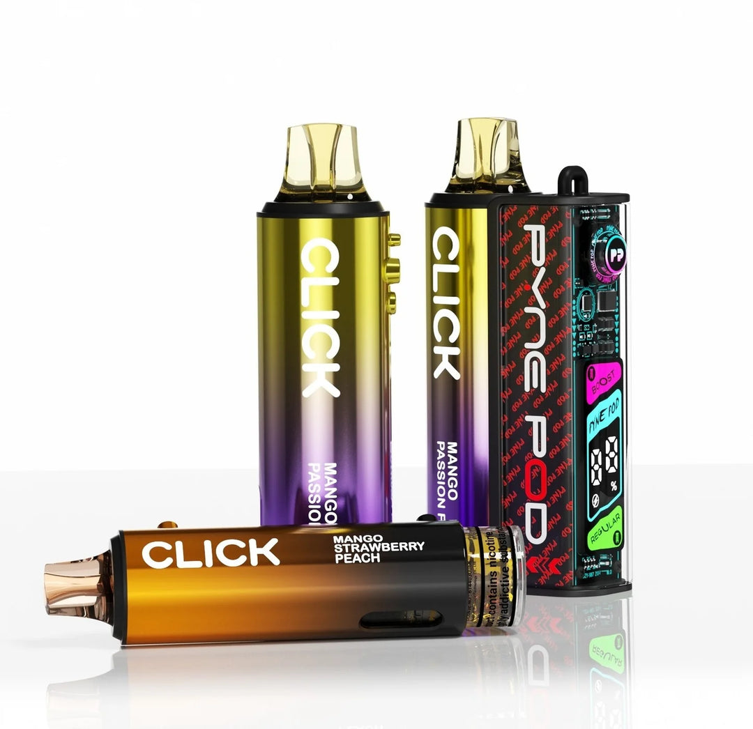 Pyne Pod Click 50K Puffs Prefilled Pod Kit Mango Edition
