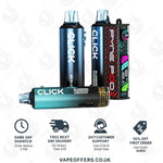 Load image into Gallery viewer, Pyne Pod Click 50K Puffs Prefilled Pod Kit – Blue Edition

