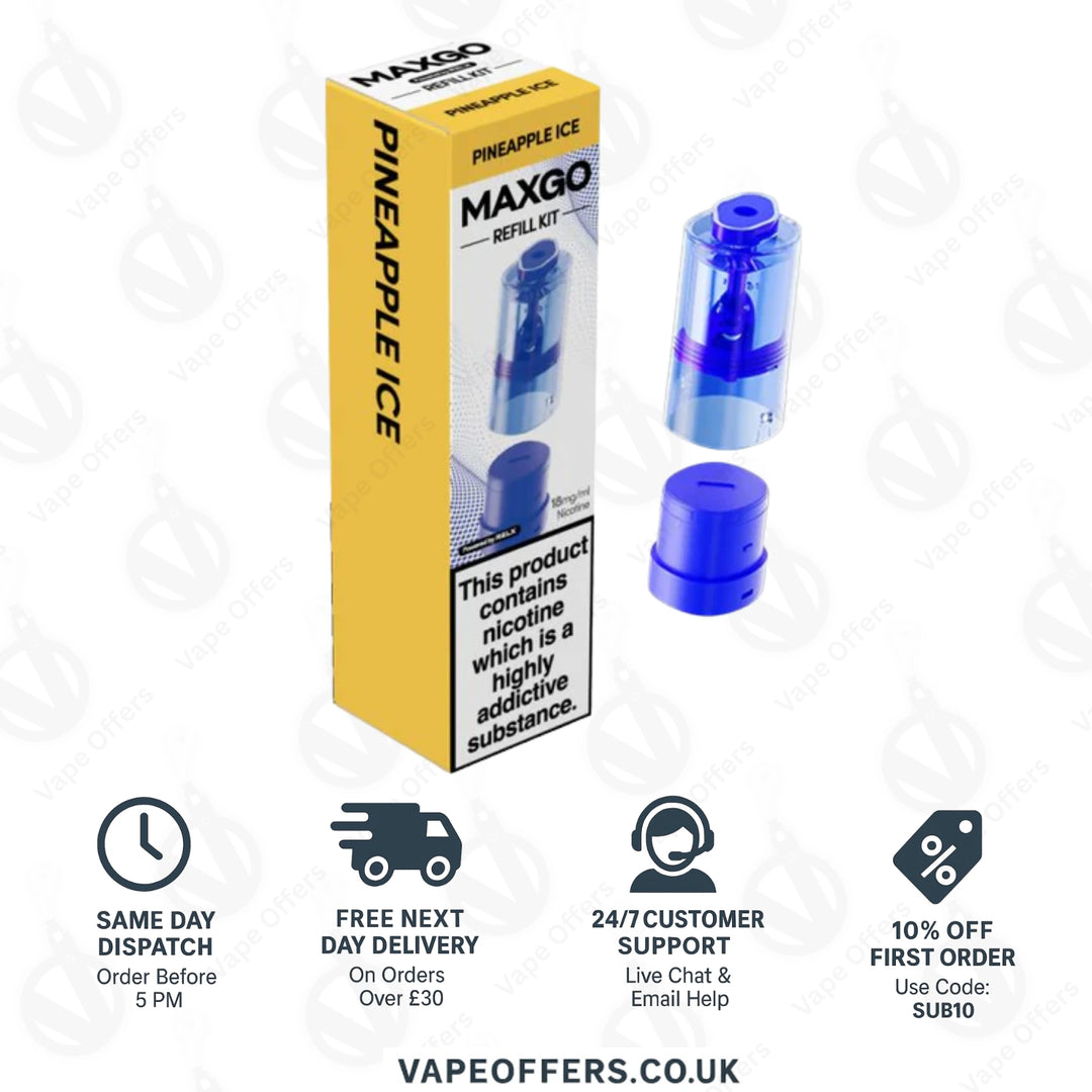 RELX Maxgo Combo Pods - Pineapple Ice