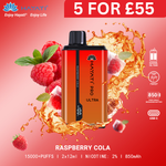 Load image into Gallery viewer, Raspberry Cola - Hayati Pro Ultra 15000 Puffs Disposable Vape
