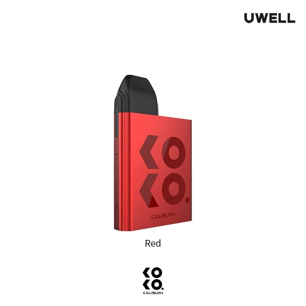 Uwell Caliburn Koko Pod Kit - Red Colour