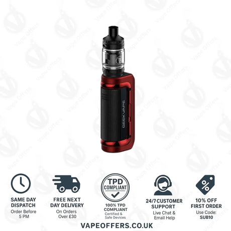 Red Geekvape Aegis Mini 2 Vape Kit 