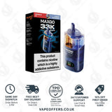 Relax Maxgo Combo 33K Prefilled Pod Kit Watermelon Ice and Blueberry Sour Raspberry