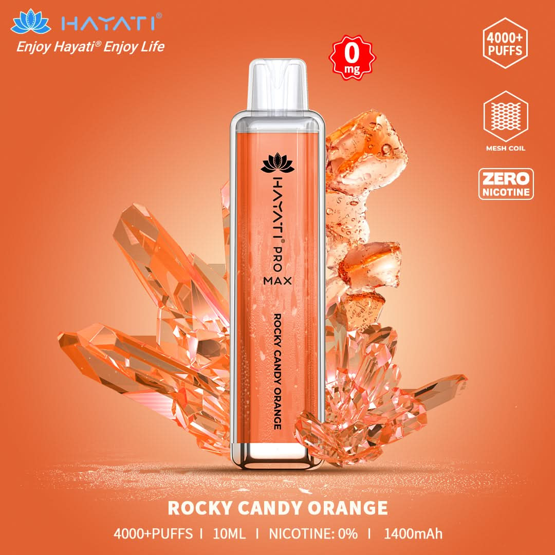 Rocky Candy Orange Hayati Pro Max (0mg)