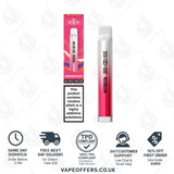SKE 600 Pro Prefilled Pod Vape Kit Strawberry Burst