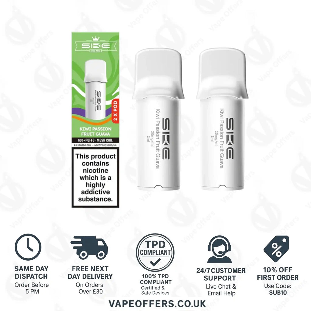 SKE 600 Pro Prefilled Pods
