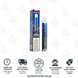 SKE Bar 600 Prefilled Pod Kit Blue Fusion