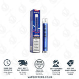 SKE Bar 600 Prefilled Pod Kit Bull Ice