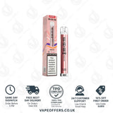 SKE Bar 600 Prefilled Pod Kit Peach Ice