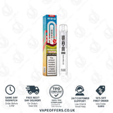 SKE Bar 600 Prefilled Pods Sour Pineapple Ice