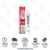 SKE Bar 600 Prefilled Pods Strawberry Burst