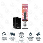Load image into Gallery viewer, SKE Crystal 2400 4 in 1 Replacement Pods Fizzy Cherry
