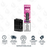 SKE Crystal 2400 4 in 1 Replacement Pods Pink Lemonade