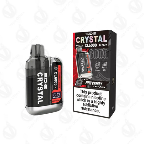 SKE Crystal CL6000 Fizzy Cherry Prefilled Pod Kit 