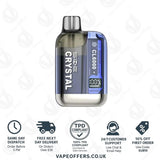 SKE Crystal CL6000 Prefilled Pod Kit Strawberry Raspberry Cherry