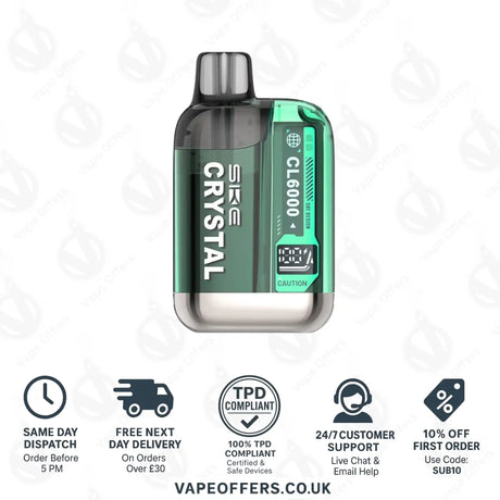 SKE Crystal CL6000 Prefilled Pod Kit Watermelon Ice