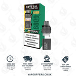 Load image into Gallery viewer, SKE Crystal CL6000 Watermelon Ice Prefilled Vape Pods
