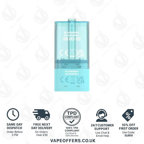SKE Pro Max 30K Blueberry Raspberry Refill Pods