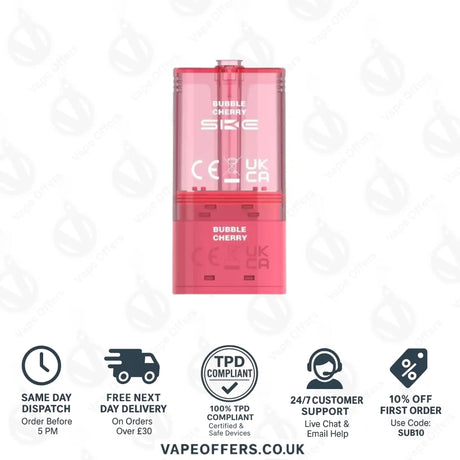 SKE Pro Max 30K Bubble Cherry Refill Pods
