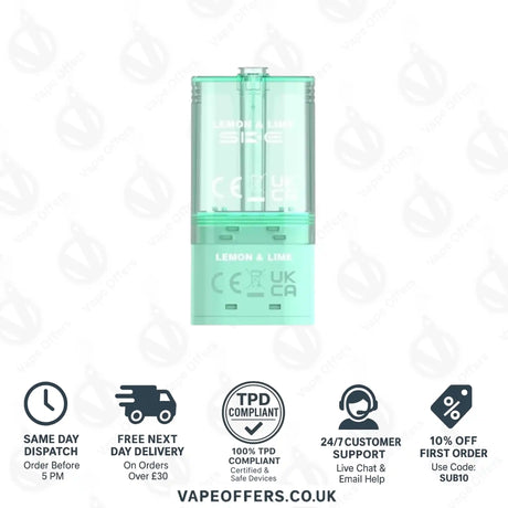 SKE Pro Max 30K Lemon & Lime Refill Pods