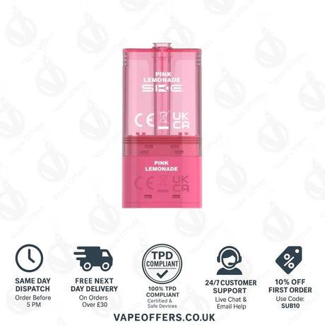 SKE Pro Max 30K Pink Lemonade Refill Pods