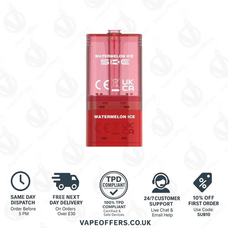 SKE Pro Max 30K Watermelon Ice Refill Pods