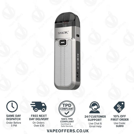 SMOK Nord 5 Pod Vape Kit Beige White