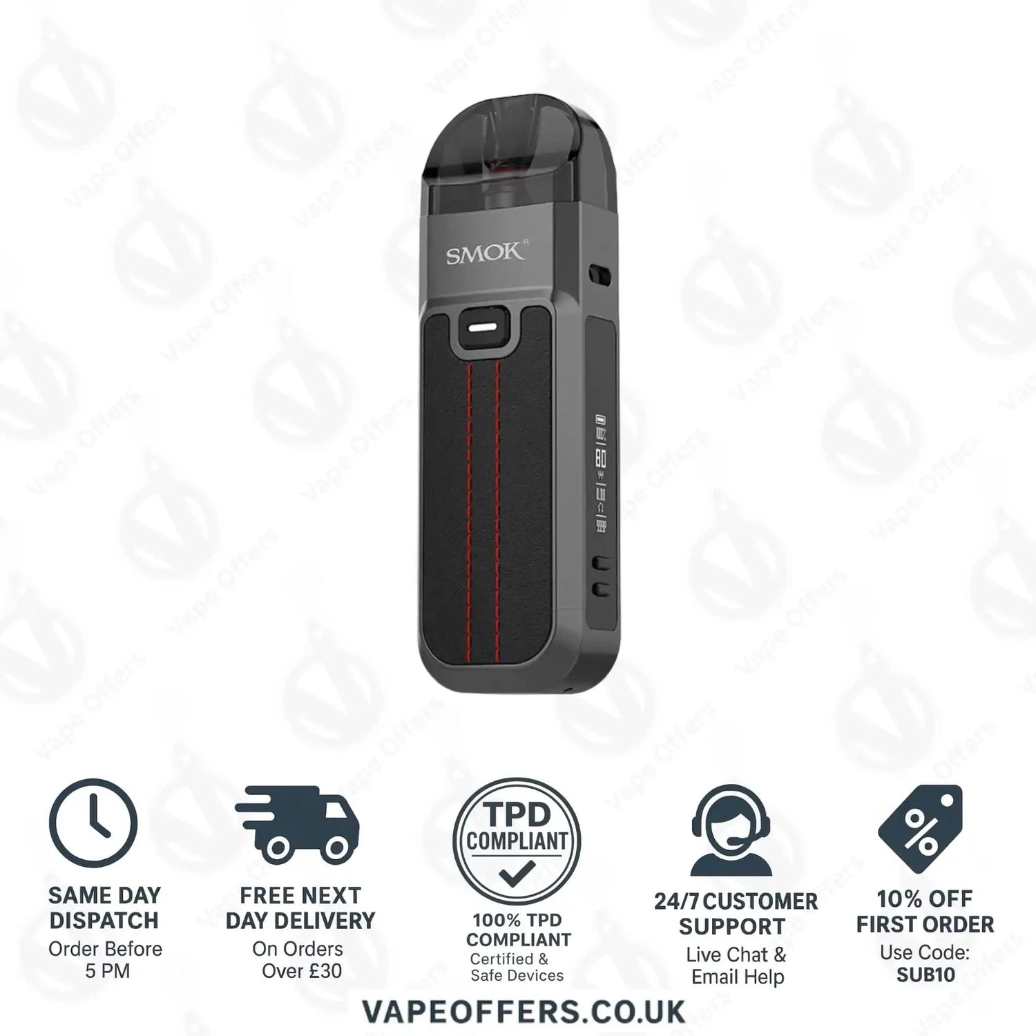 SMOK Nord 5 Pod Vape Kit Black 