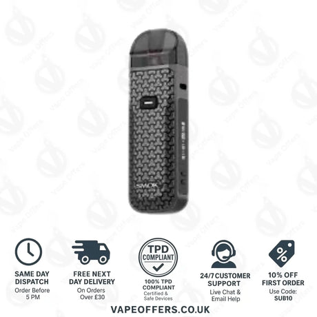 SMOK Nord 5 Pod Vape Kit Black Dart