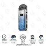 SMOK Nord 5 Pod Vape Kit Blue Grey Dart