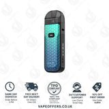 SMOK Nord 5 Pod Vape Kit Green Blue Dart