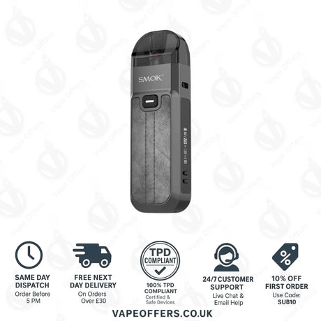 SMOK Nord 5 Pod Vape Kit Grey
