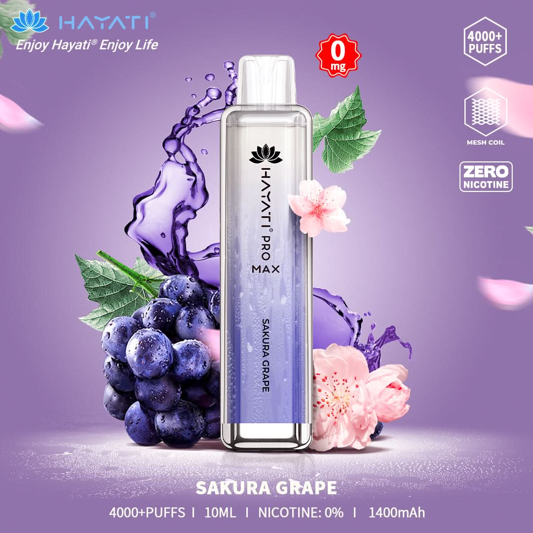 Sakura Grape Hayati Pro Max (0mg) 