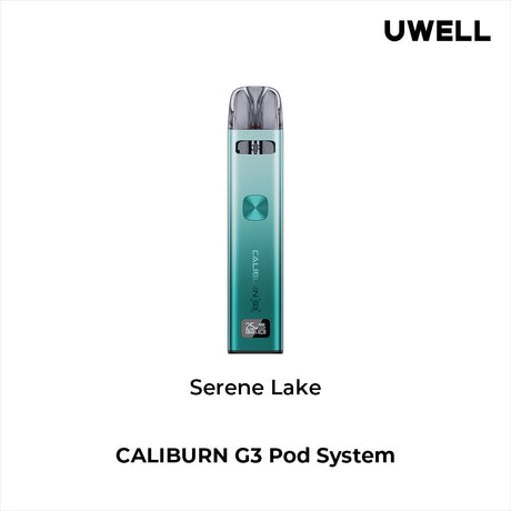 Uwell Caliburn G3 Pod Vape Kit Serene Lake 