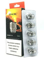 five SMOK V8 Baby T8 replacement vape coils