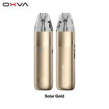 OXVA NeXLIM 2 Mini pod kit in solar gold, front and back