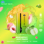 Load image into Gallery viewer, Sour Apple / Juicy Peach - Hayati Pro Ultra 15000 Puffs
