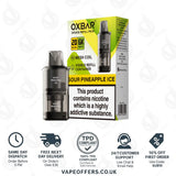 Sour Pineapple Ice OXBAR OF 6000 Prefilled Pod
