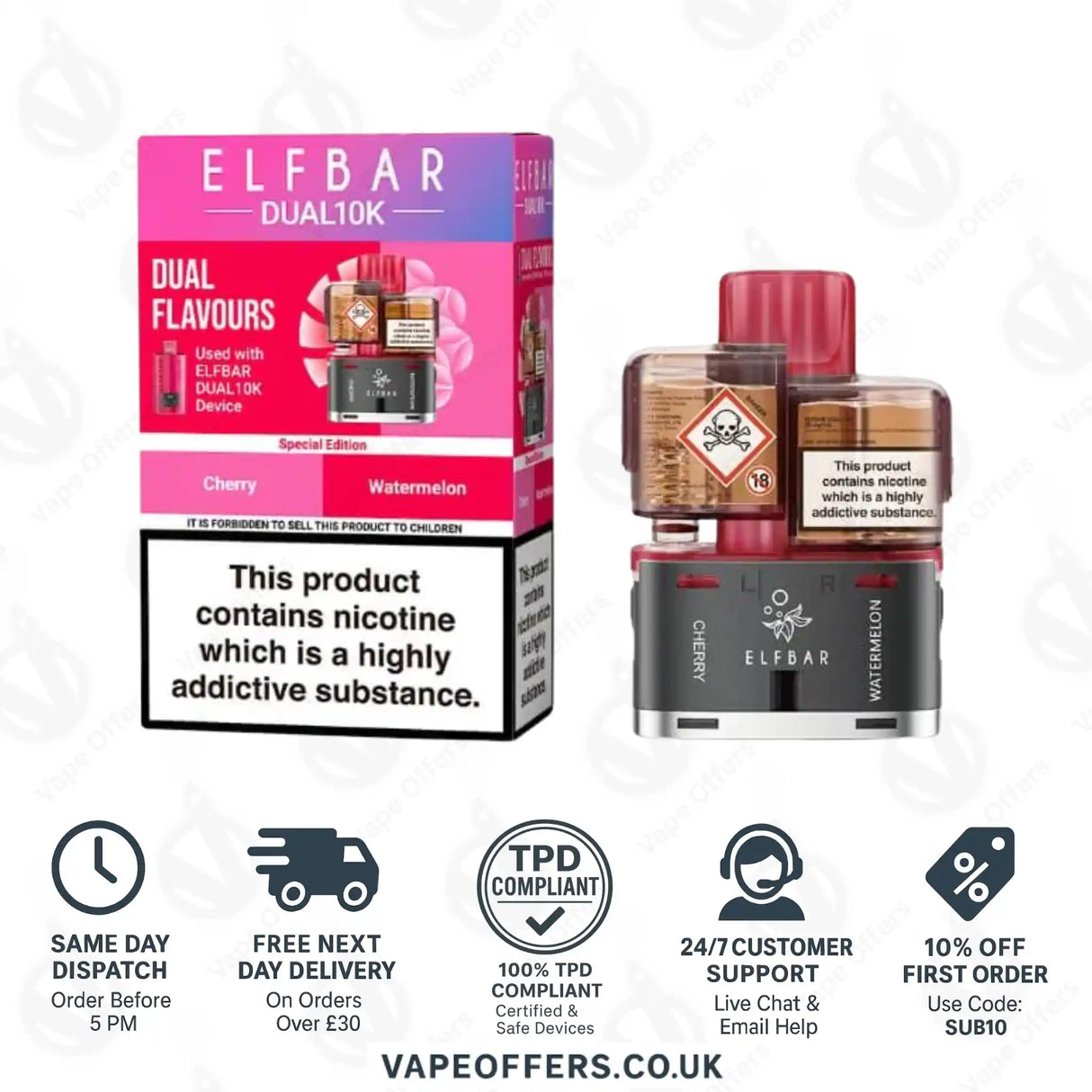 Elf Bar Dual 10K Prefilled Pod Special Edition