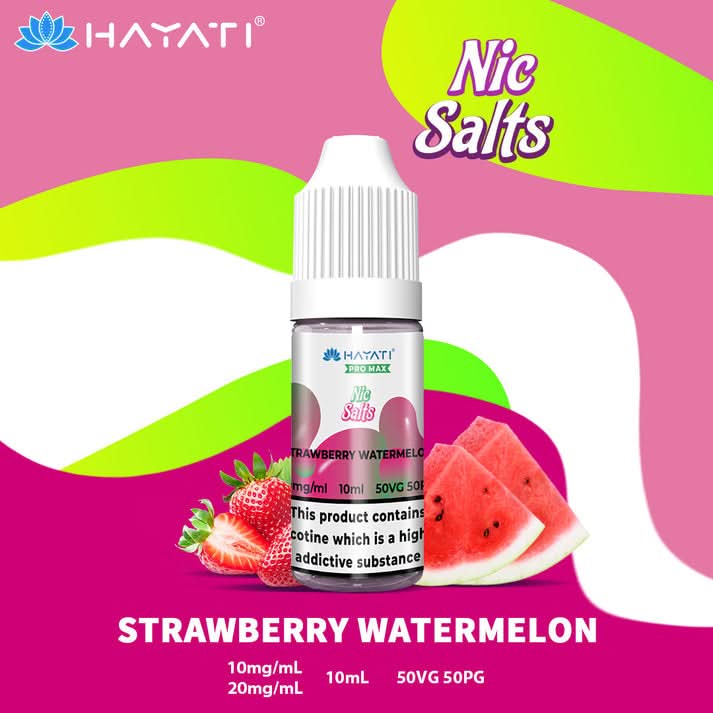 Hayati Pro Max Nic Salt - Strawberry Watermelon | Buy 1 Get 1 free
