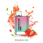 Load image into Gallery viewer, Elux Firerose Nova 600 Puffs Strawberry Jam
