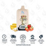 Load image into Gallery viewer, Strawberry Banana Fumot Digital Box 12000 Puffs Vape
