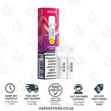 Strawberry Blast SKE Crystal Bar 600 Pro Prefilled Pods