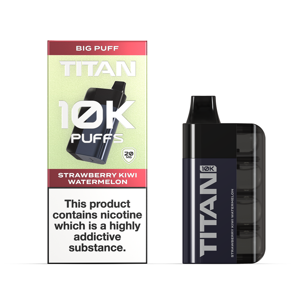 Strawberry Kiwi Watermelon - Titan 10k Puff Disposable Vape 
