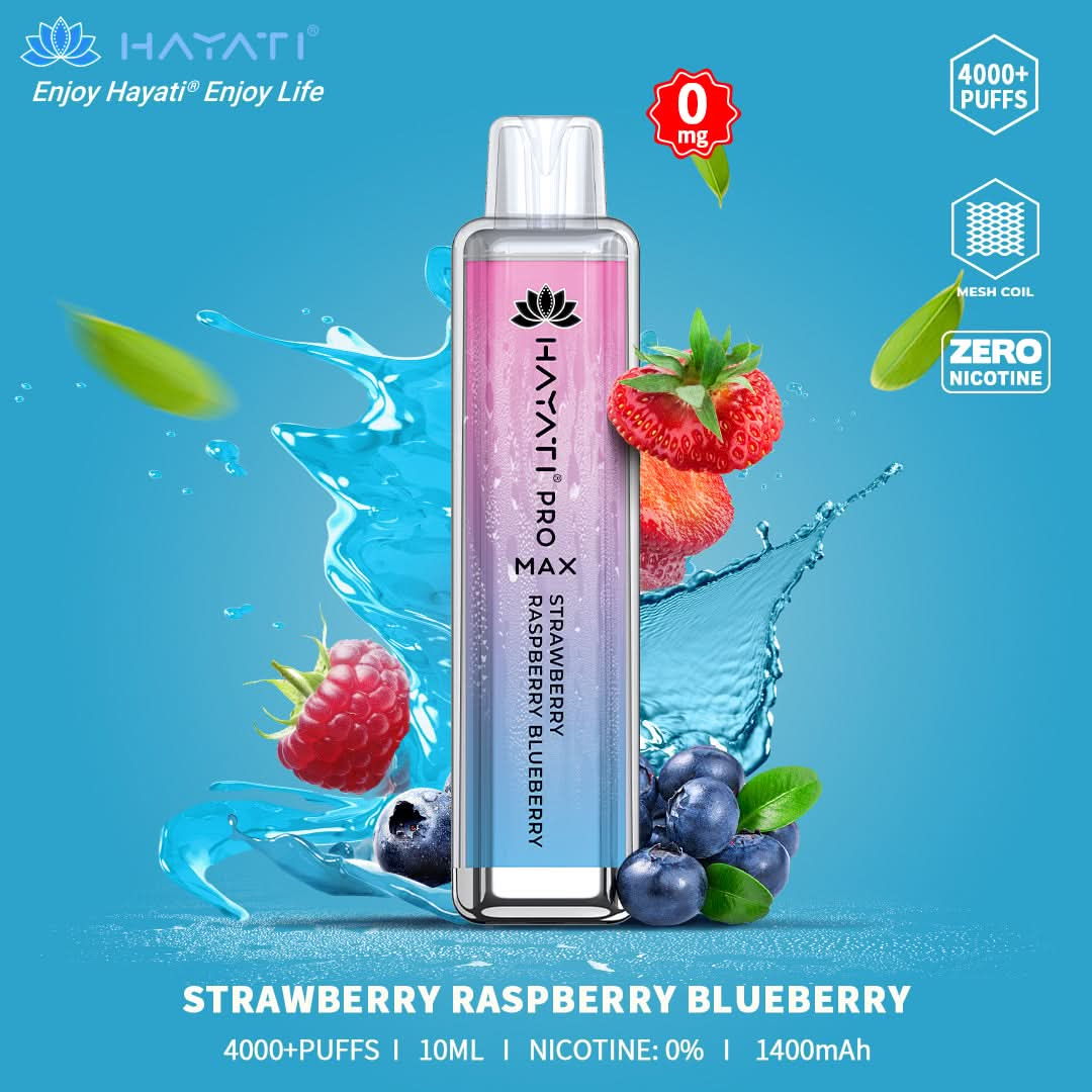 Strawberry Raspberry Blueberry Hayati Pro Max (0mg)