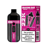 Strawberry Raspberry Cherry & Cherry Ice - Craving Bar Big Maxx 22k 