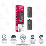 Strawberry Raspberry Cherry Elux Legend 1500 2in1 Prefilled Pods