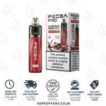 Load image into Gallery viewer, Strawberry Watermelon Feoba Pro 6000 Puffs Prefilled Pod Kit

