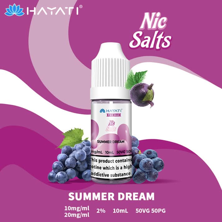 Hayati Pro Max Nic Salt - Summer Dream | Buy 1 Get 1 free